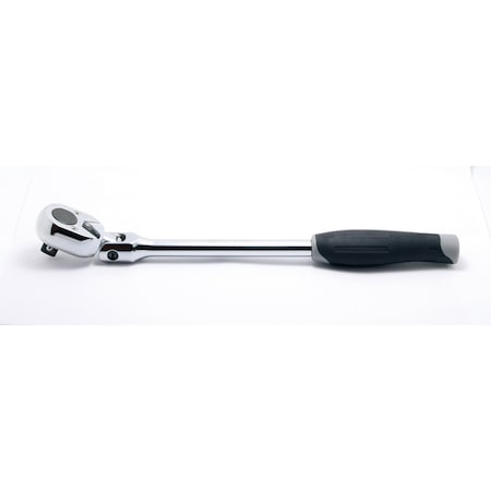 Ko-Ken Ratchet Handle 24 teeth Flexible Head 330mm Plastic Handle 1/2 Sq. Drive 4774J